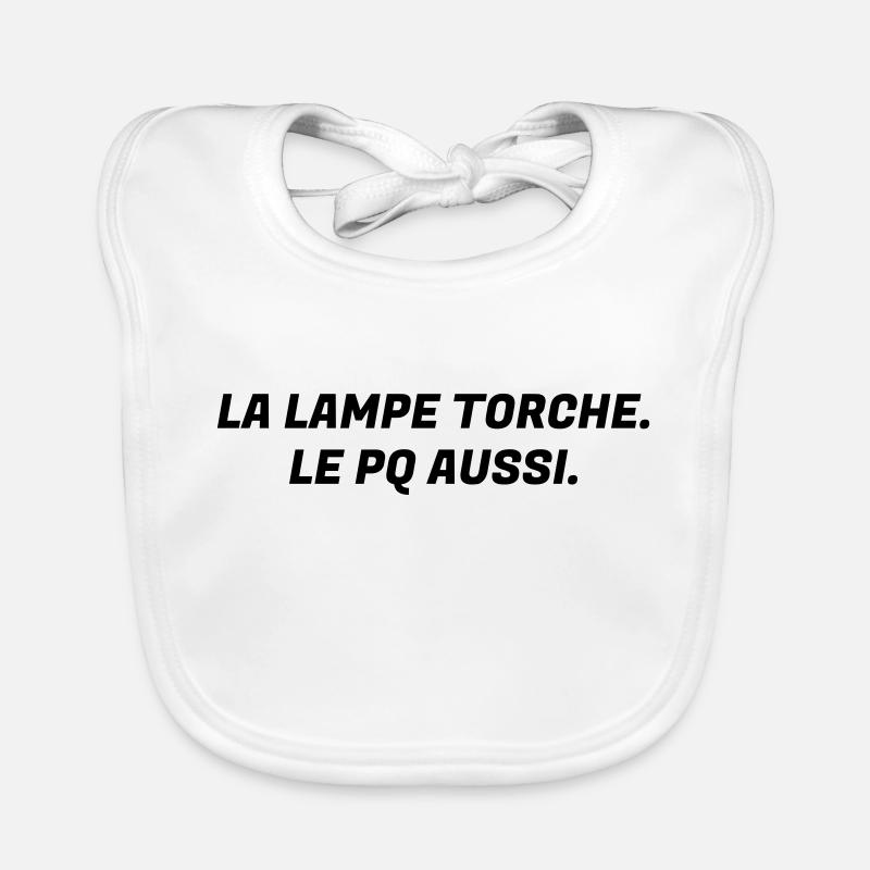 Humour - Drôle - Blague - Rire - Fun - Cool Bavoir bio Bébé