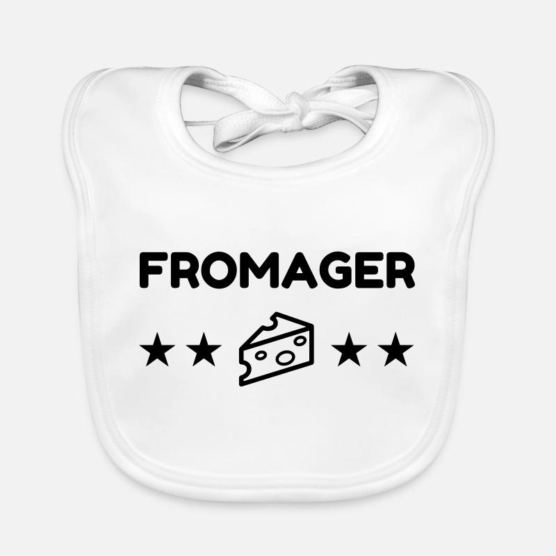 Cheese Maker Fromager Fromage Käse Käser Organic Baby Bibs