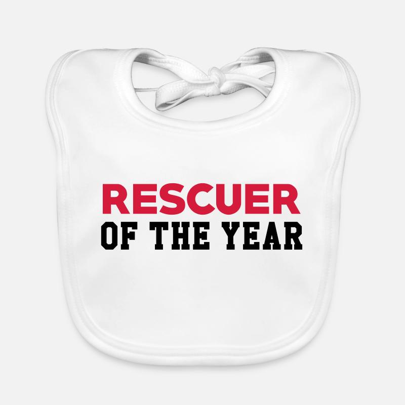 Secourisme / Secouriste / Secours / Secourir Bavoir bio Bébé