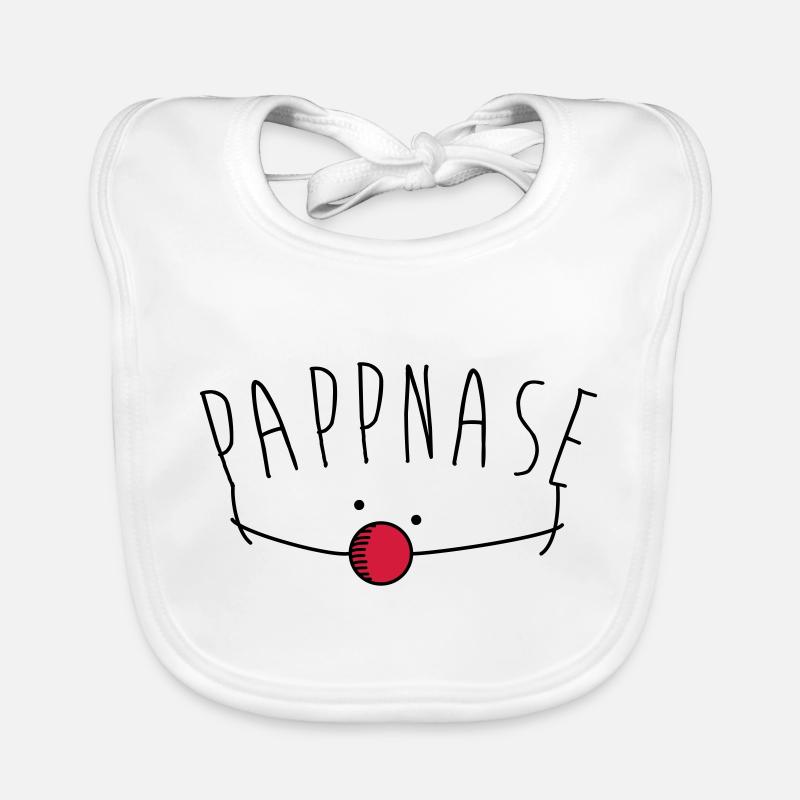 Pappnase Clown Baby Bio-Lätzchen