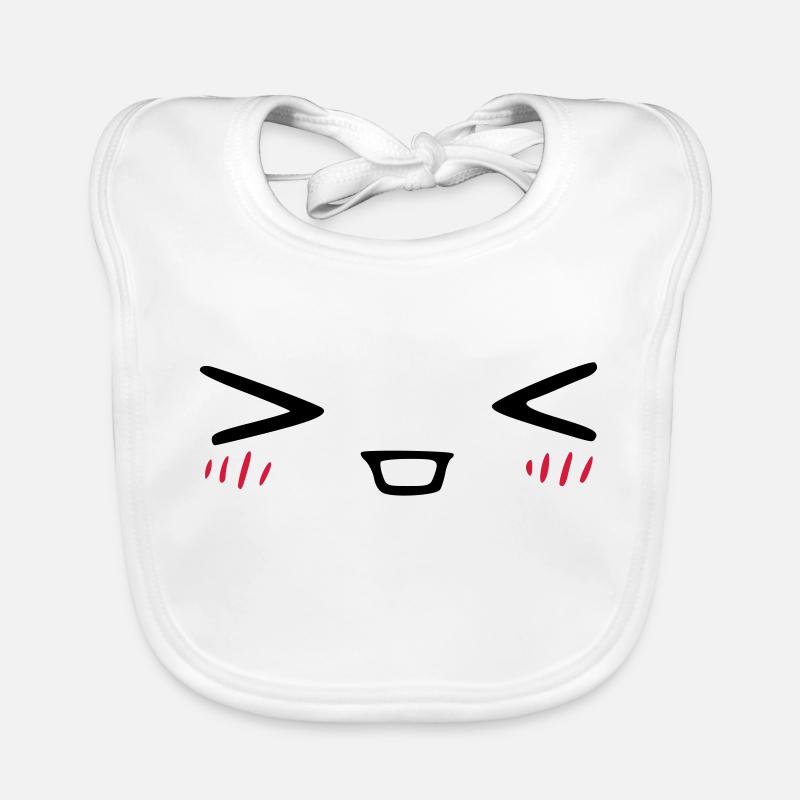 kawaii_face_7 Baby Bio-Lätzchen