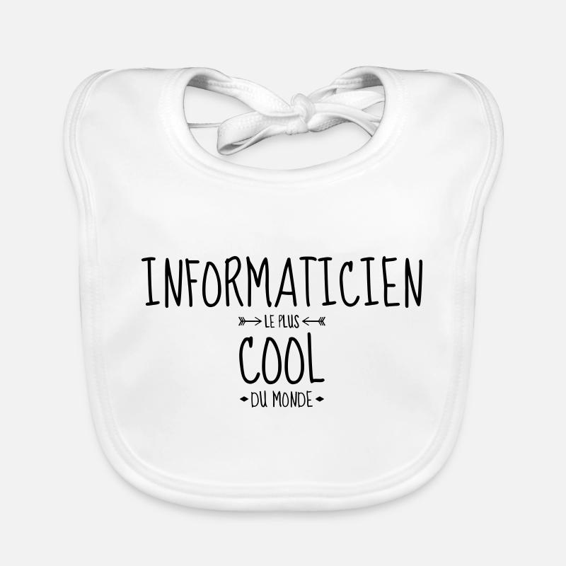 Computer / Informatiker / Aussenseiter / Ingenieur Baby Bio-Lätzchen
