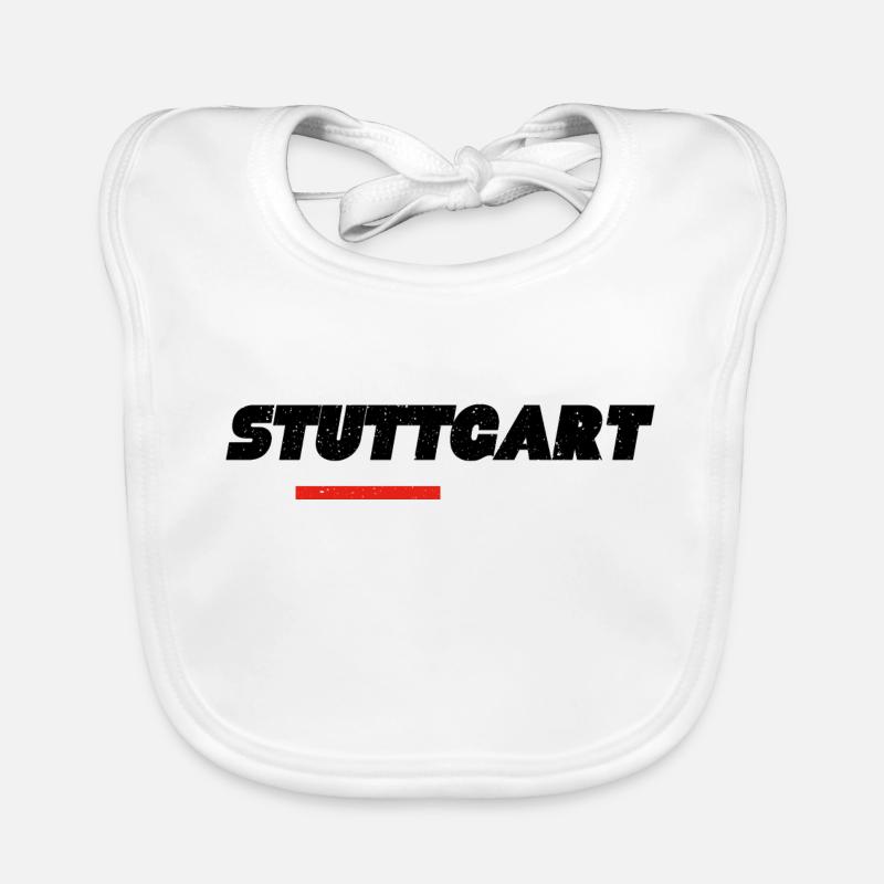 Stuttgart dans le Bade-Wurtemberg en Allemagne Bavoir bio Bébé