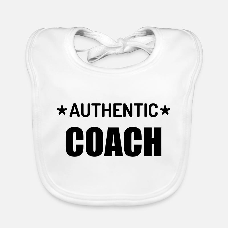 Coach / Coaching / Trainer / Sport Baby Bio-Lätzchen