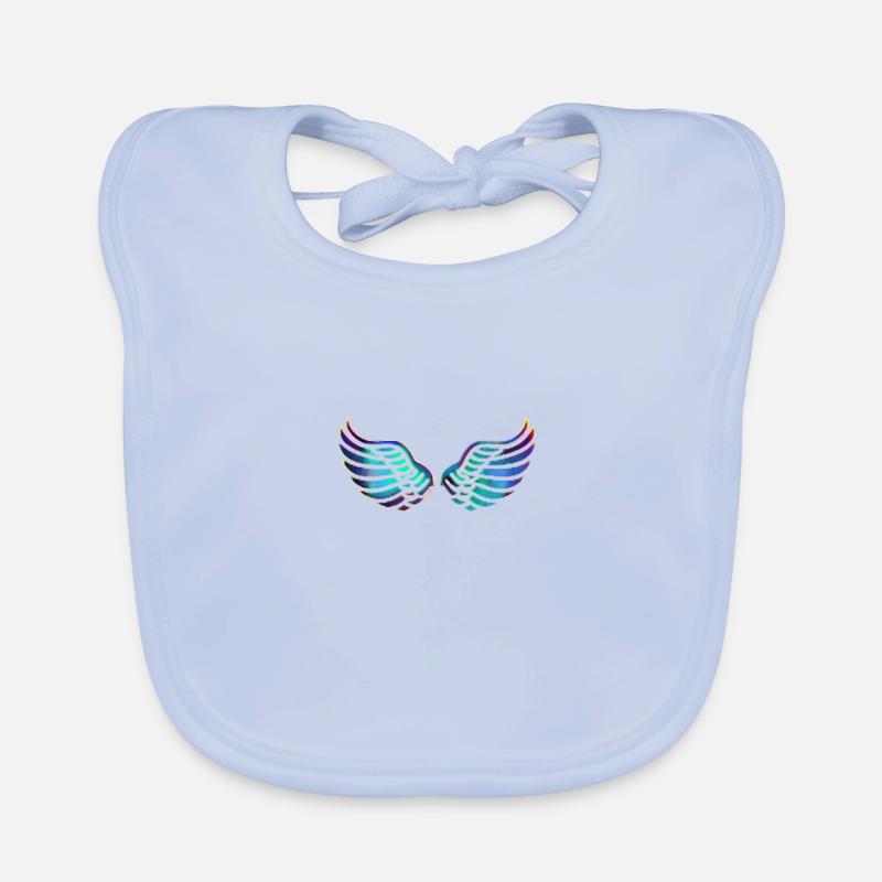 Des ailes Bavoir bio Bébé