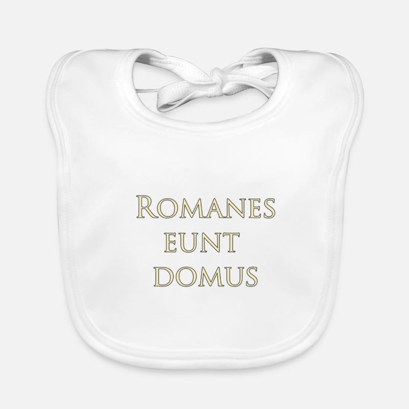 Romanes eunt domus Baby Bio-Lätzchen