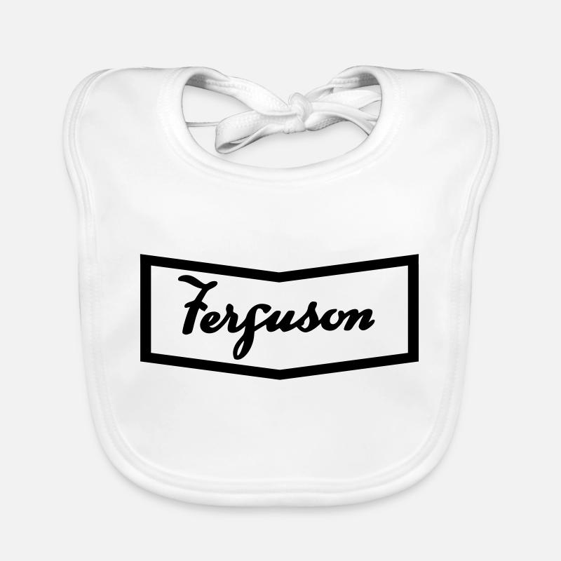 Ferguson TE20 hood logo Organic Baby Bibs