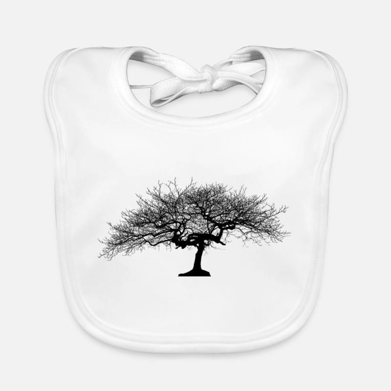 Beautiful tree Organic Baby Bibs