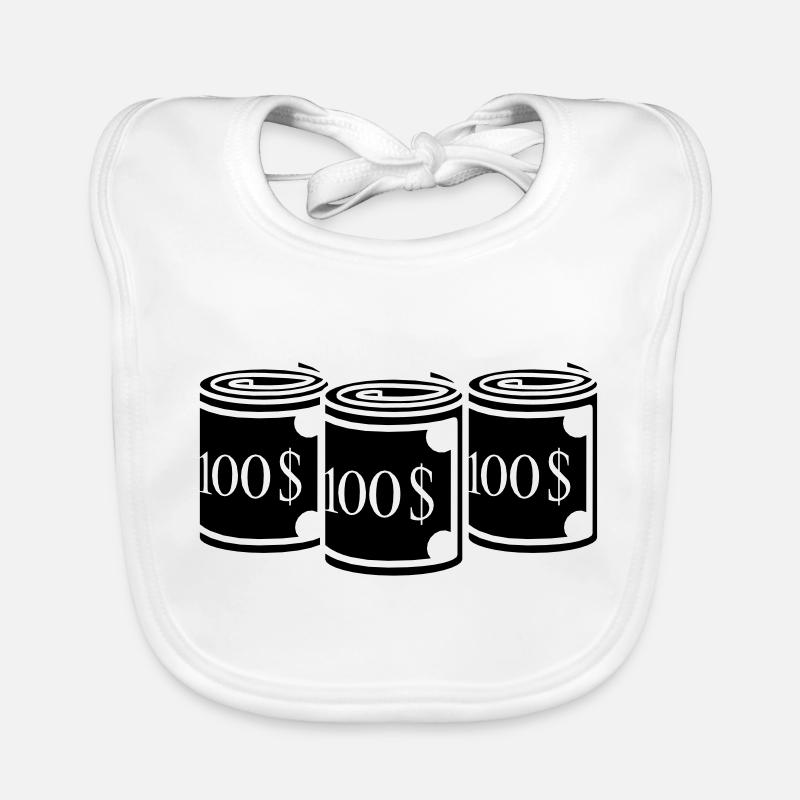 Trecento dollari Bavaglino ecologico per neonato