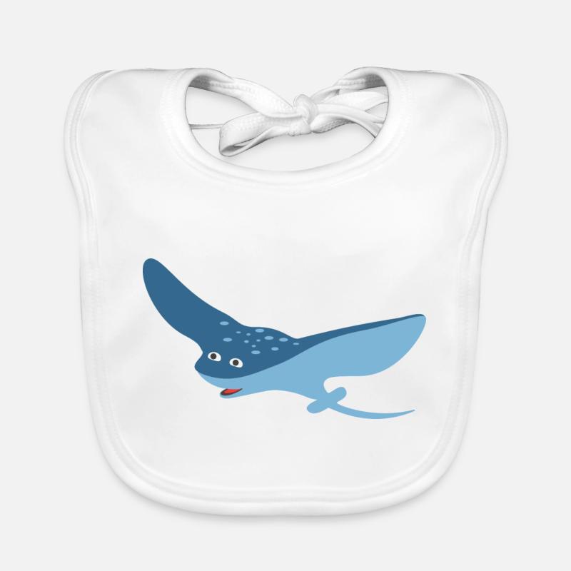 Stingray Organic Baby Bibs
