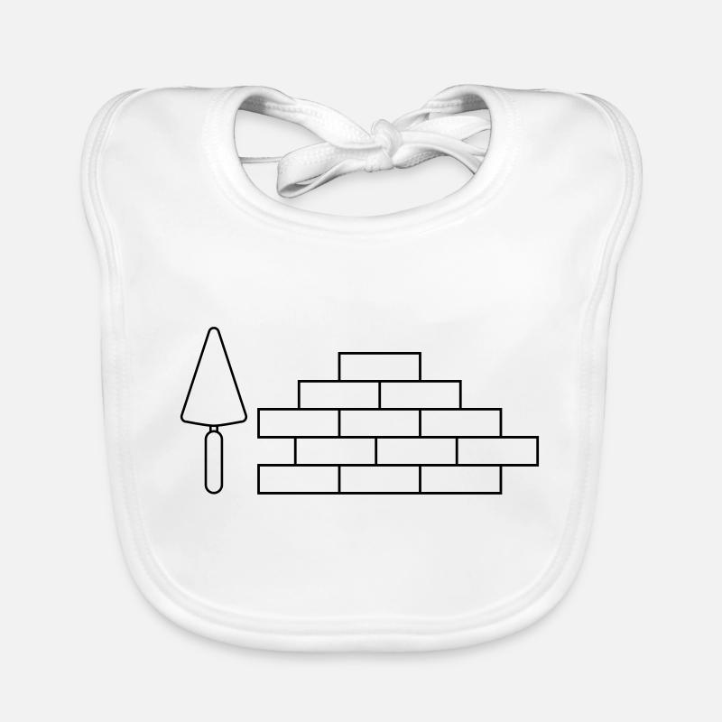 Maçon Bavoir bio Bébé