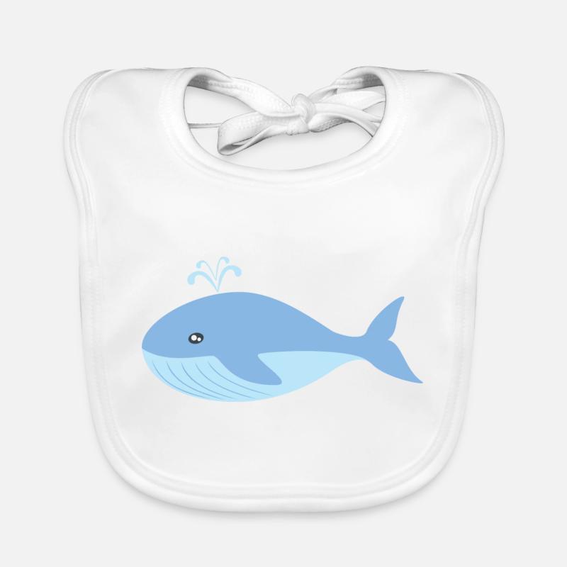 baleine Bavoir bio Bébé