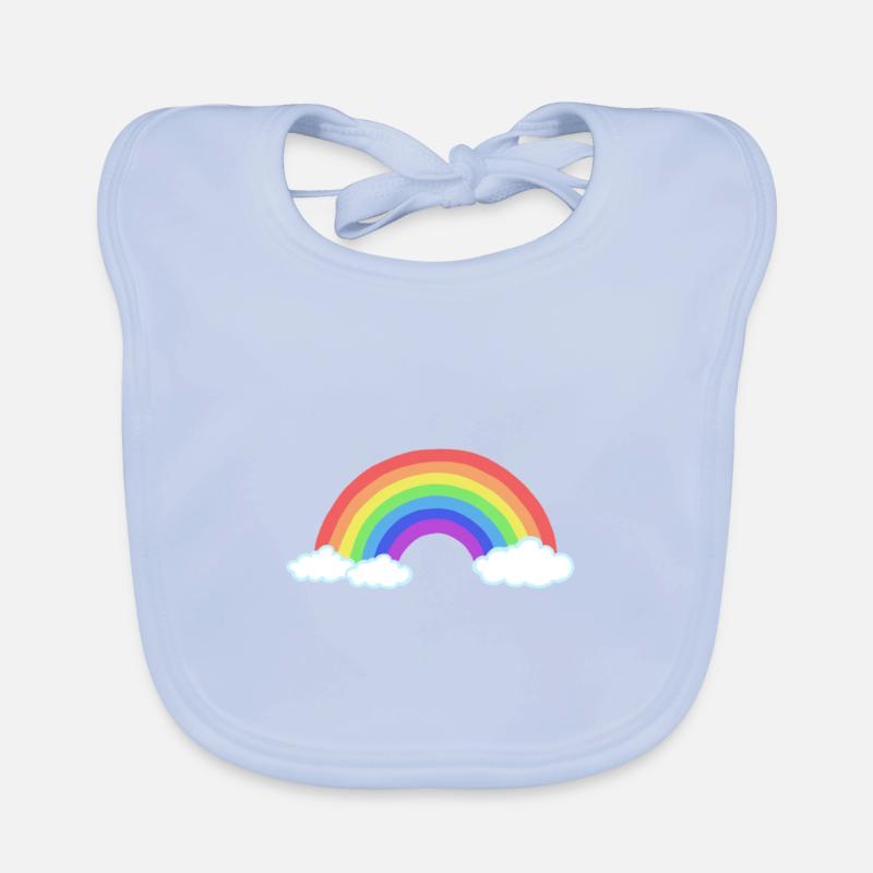 Regenbogen Baby Bio-Lätzchen