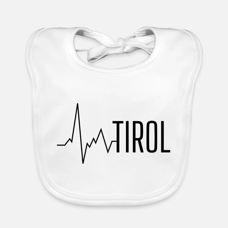 heartbeat tyrol Organic Baby Bibs