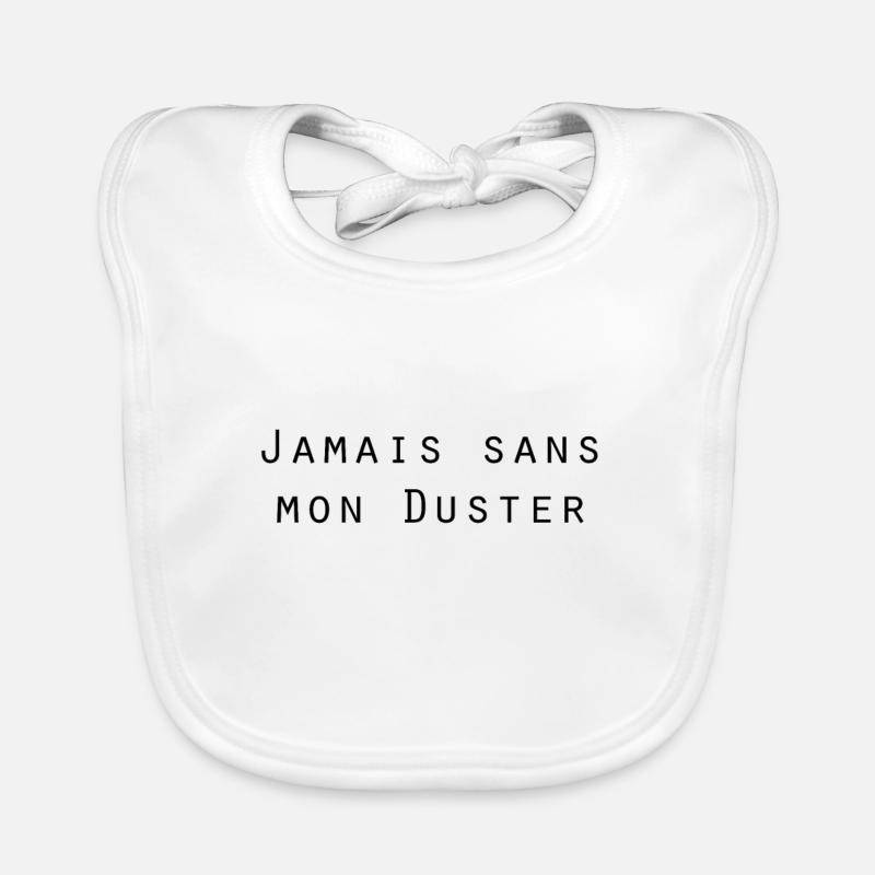 jamais sans duster Bavoir bio Bébé