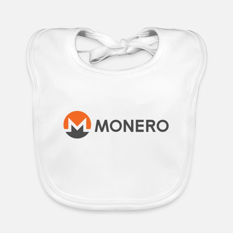 Monero - Crypto-monnaie privée Bavoir bio Bébé