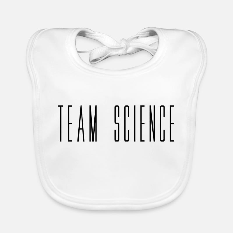 Team Science Mirrored Organic Baby Bibs