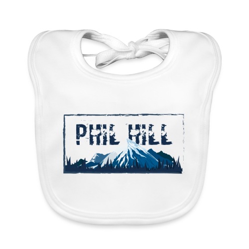 Phil Hill Mountain Sky Blue - Baby Bio-Lätzchen