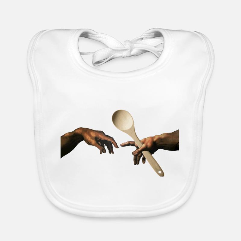 Michelangelo Kochlöffel Baby Bio-Lätzchen