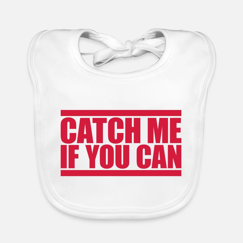 Catch Red Bars Organic Baby Bibs