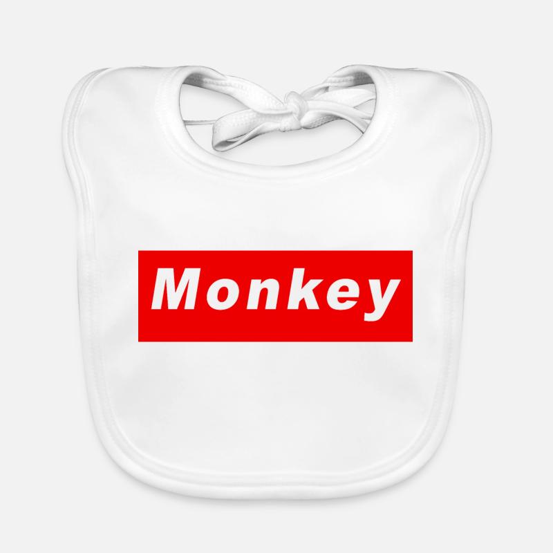 Monkey Organic Baby Bibs