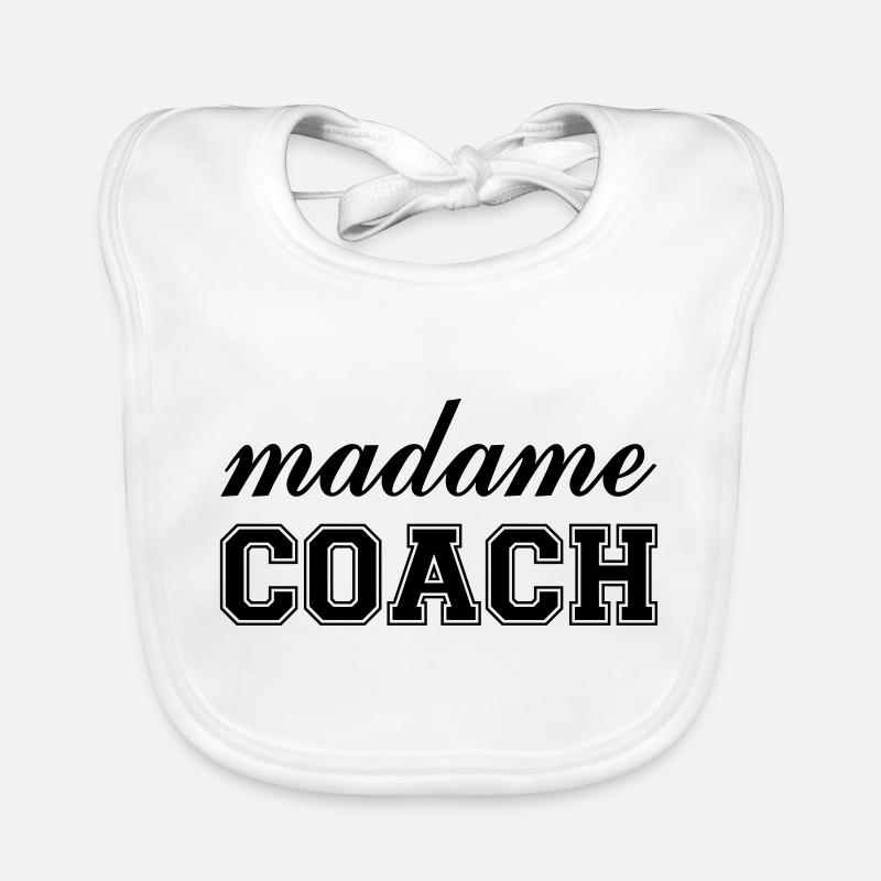 Madame Coach Bavoir bio Bébé