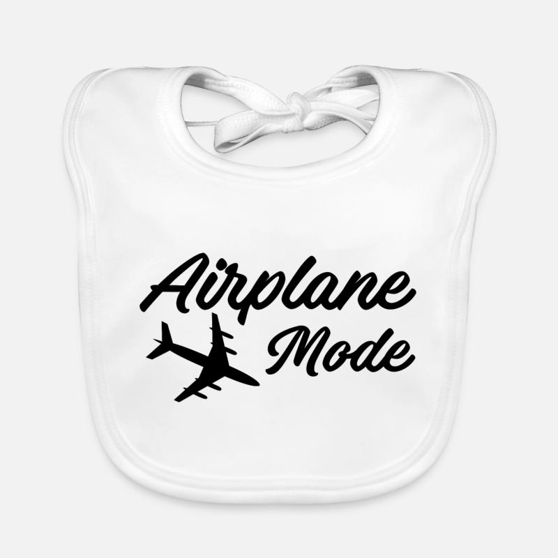 Mode avion Bavoir bio Bébé