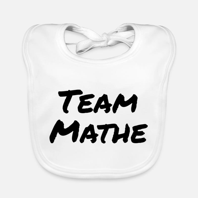 Team Math Organic Baby Bibs