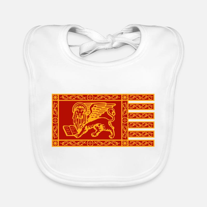 Venise drapeau Bavoir bio Bébé
