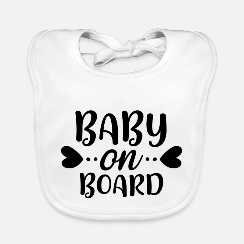 Baby an Bord 01 Baby Bio-Lätzchen