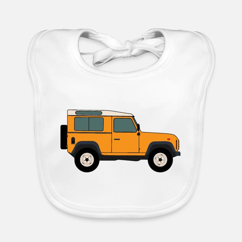 Defender Gelb Baby Bio-Lätzchen