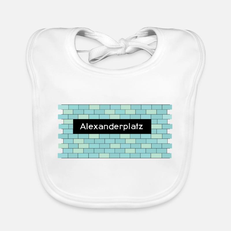 U-Bahnhof Alexanderplatz Baby Bio-Lätzchen