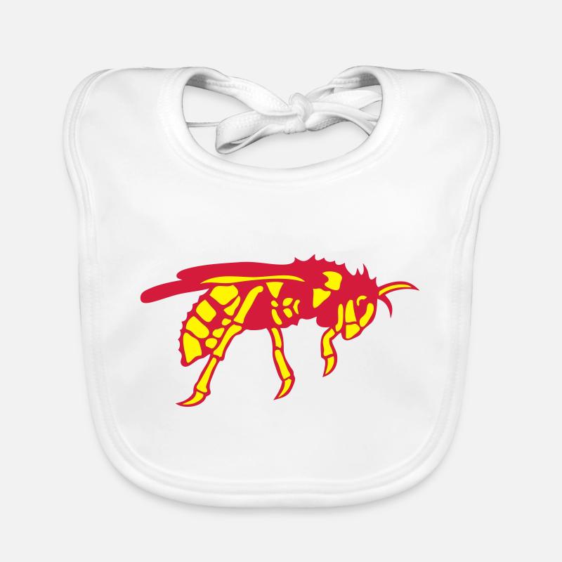frelon guepe abeille Bavoir bio Bébé