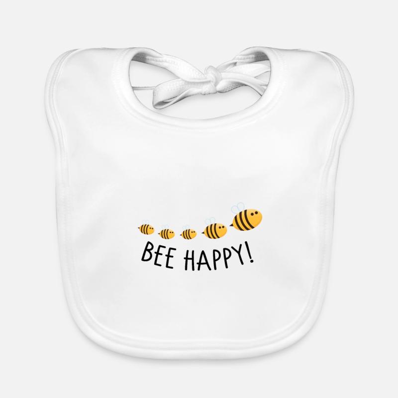Bee happy Organic Baby Bibs