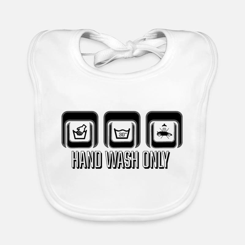 Hand Wash Only ! Organic Baby Bibs