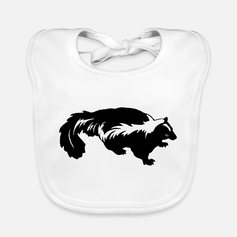 Skunk Organic Baby Bibs