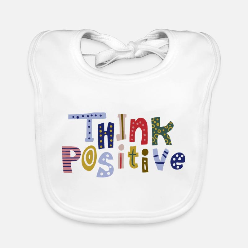 Pensez positif Bavoir bio Bébé