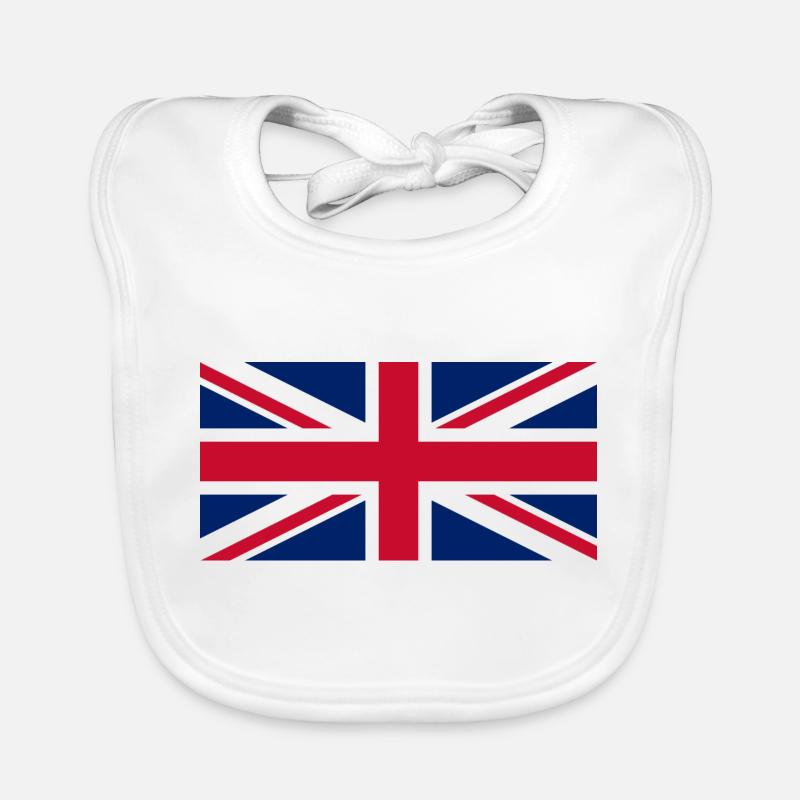 Royaume-Uni drapeau Bavoir bio Bébé