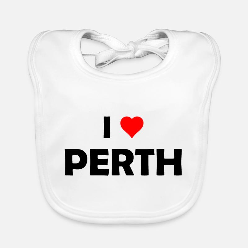 J’adore Perth - Australie - Australien - Aussie Bavoir bio Bébé