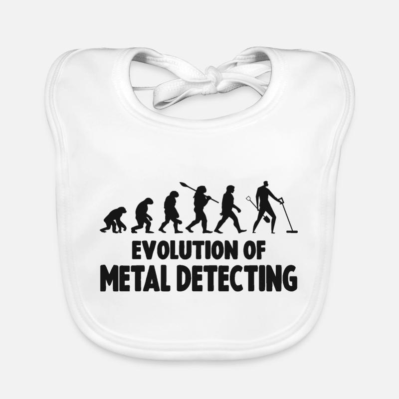 Evolution Treasure Hunter Metal Detector Organic Baby Bibs