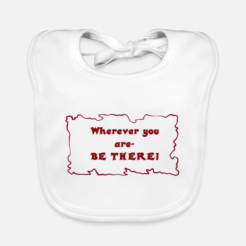 Be there! Organic Baby Bibs