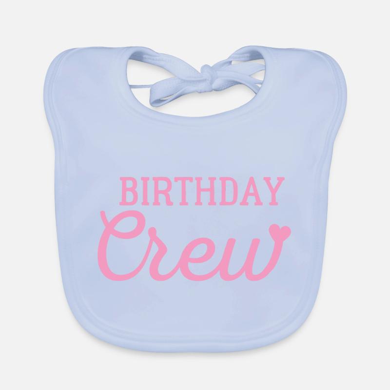 Équipage d’anniversaire Bavoir bio Bébé