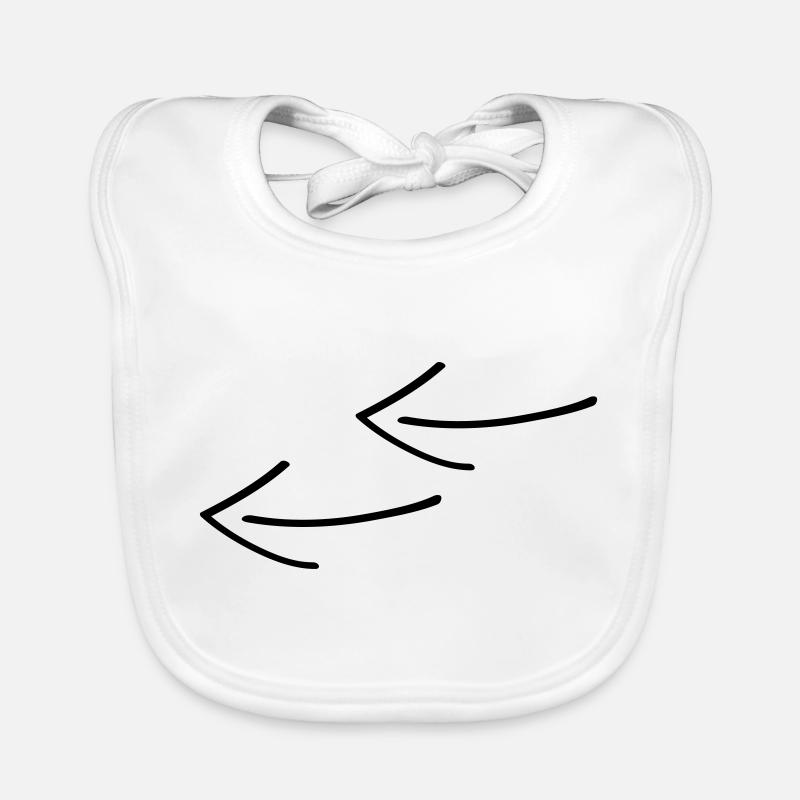 Frecce Bavaglino ecologico per neonato