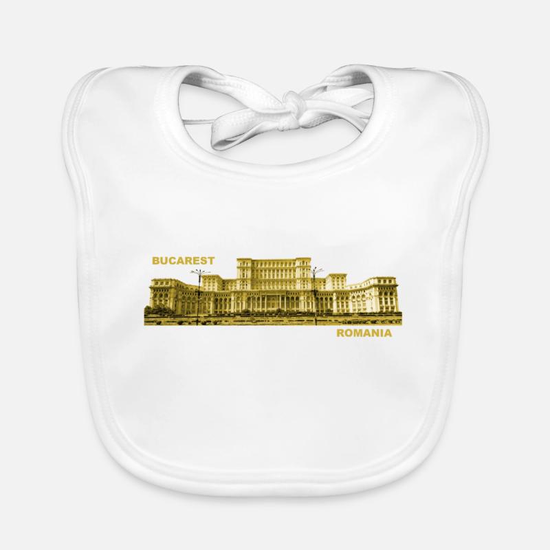 Roumanie Bucarest Bucarest Capitale Roumanie Ville Bavoir bio Bébé