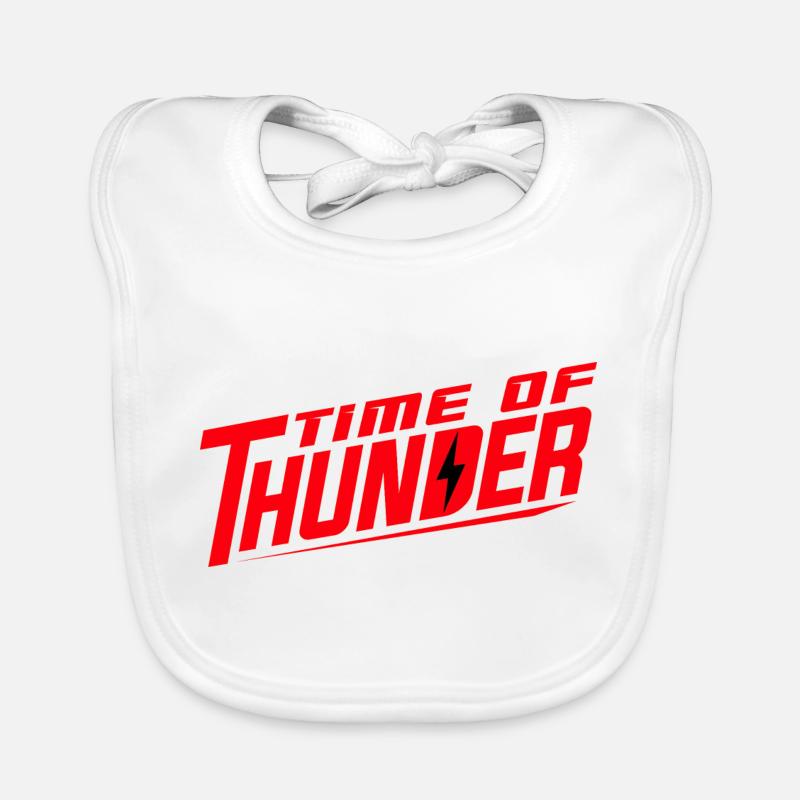 PUISSANCE ROUGE Bavoir bio Bébé