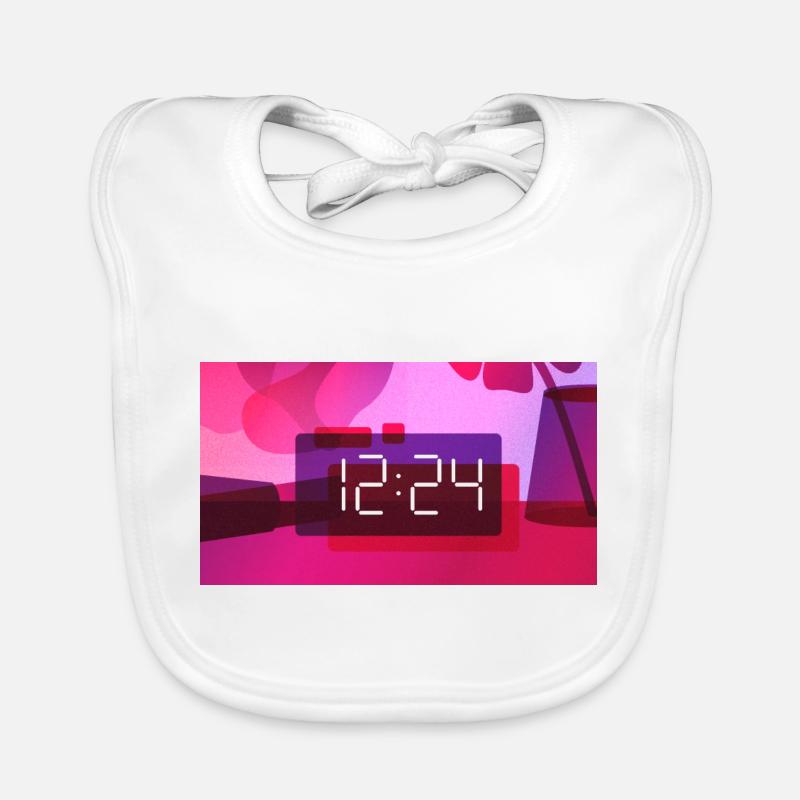 Heure – 12:24 PM Bavoir bio Bébé