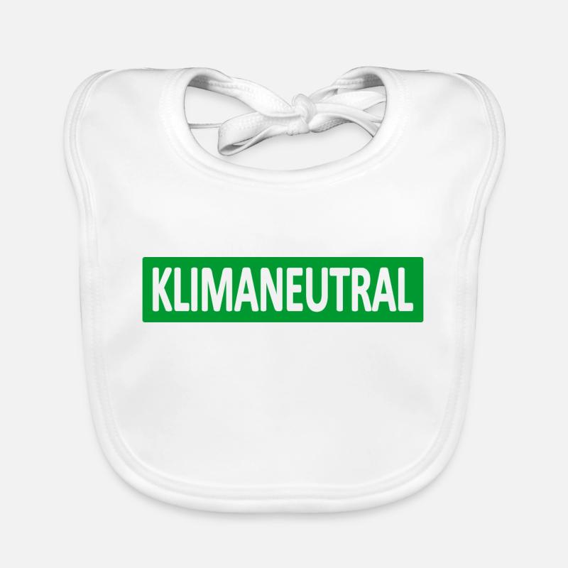 Klimaneutral-Klima-Statement Baby Bio-Lätzchen