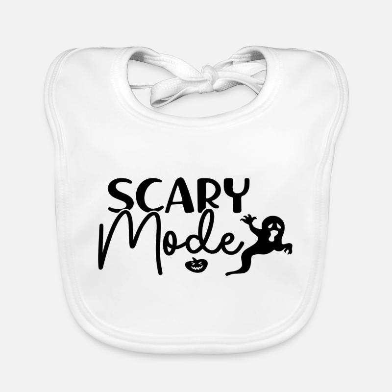 Scary Mode Halloween Baby Bio-Lätzchen