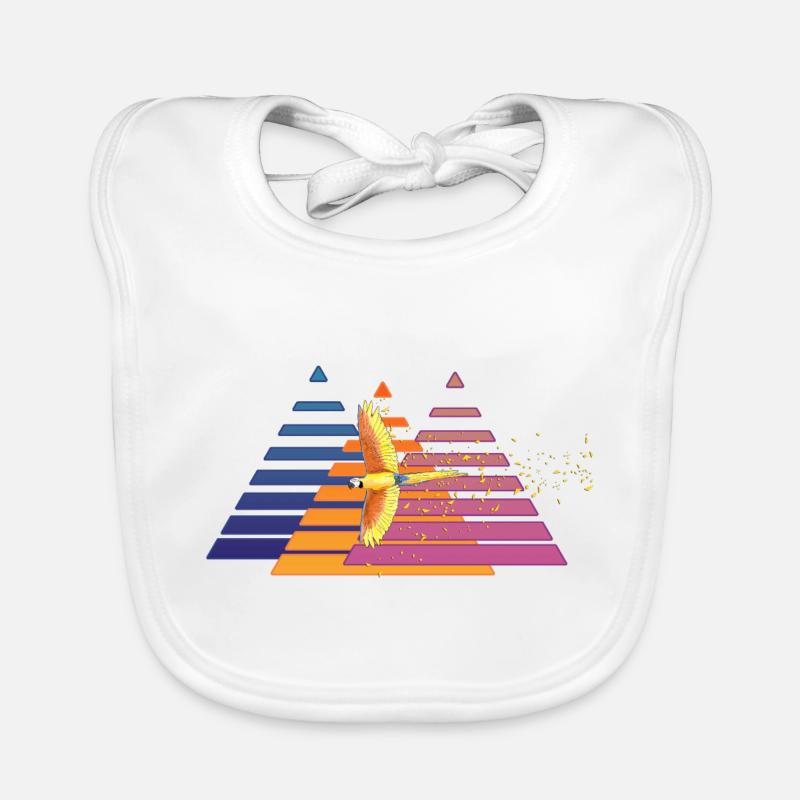 Parrot theft Organic Baby Bibs