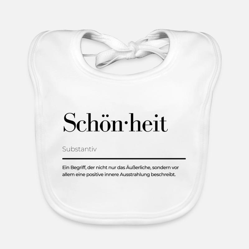Schönheit Baby Bio-Lätzchen